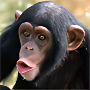chimpanzee sound